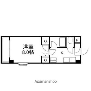 ウエストバレー【3階】の間取り