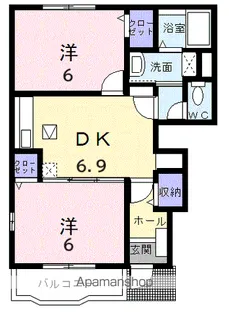 ウィル【1階】の間取り