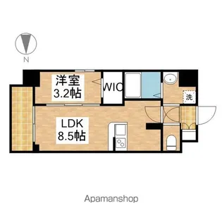 ファステート栄セントラル【11階】の間取り