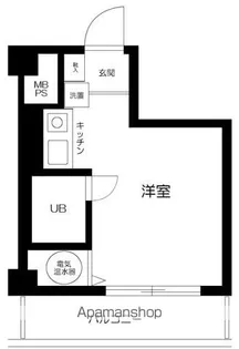 ライオンズマンション中野坂上【2階】の間取り