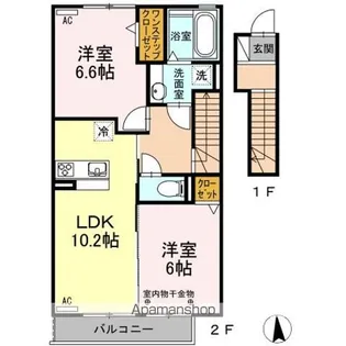 ZENITH【2階】の間取り
