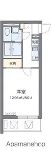 クレイノ帰燕館【2階】の間取り
