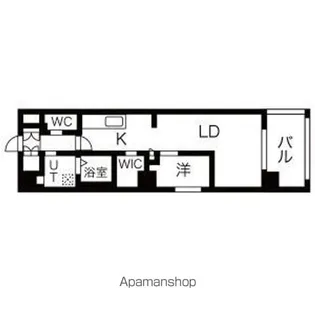 THE GD ONE【5階】の間取り