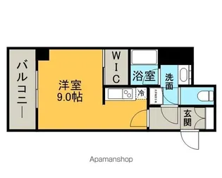 ADEN博多祇園町【8階】の間取り