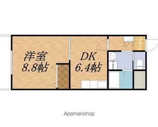 マンションあいる24【103号室】の間取り