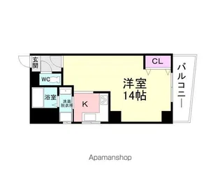 MAISON KOUMU【103号室】の間取り