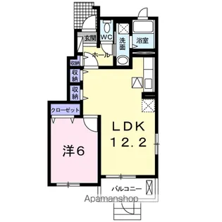 Bonheur【1階】の間取り