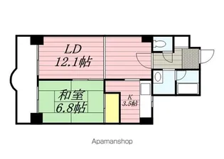 セルシオ11【407号室】の間取り