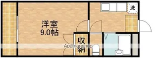 第5田畑ハイツ【3階】の間取り