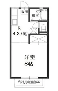 アンジェリーク松島【2階】の間取り
