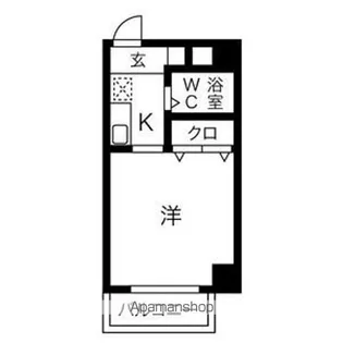 グレイス日比野【4階】の間取り