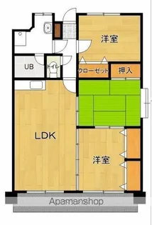 小坂マンション【303号室】の間取り