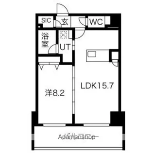 さくらHILLS NISHIKI PLATINUM RESIDE【11階】の間取り