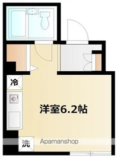 シャリエール住吉【1階】の間取り