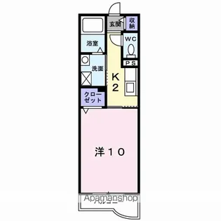 NESTスエヒロ【2階】の間取り