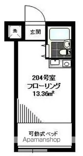 グリーンハイツ仙川【2階】の間取り