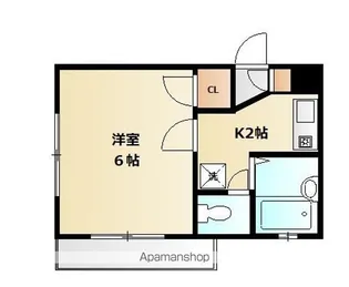 PRENDRE OHI【1階】の間取り