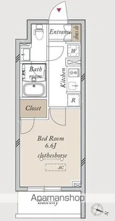 HF川口駅前レジデンス【7階】の間取り