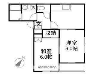 プリマベラ【201号室】の間取り