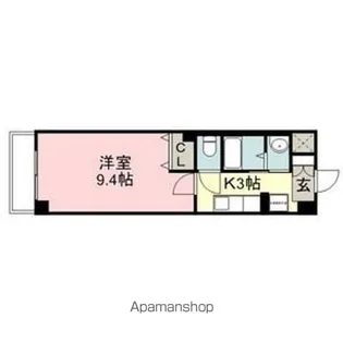 タウンコート春日井【6階】の間取り