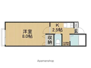 セフィラF【202号室】の間取り