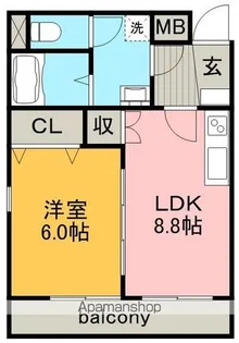 YOSHI.T3【3階】の間取り