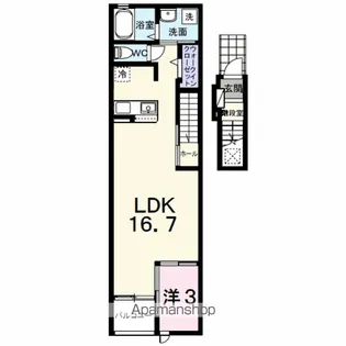 オイコス ミューⅠ【2階】の間取り
