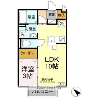 リモージュ【1階】の間取り