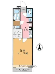 木嶋ハイツ【103号室】の間取り