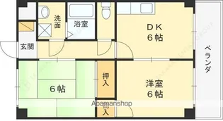 M’プラザ城東五番館【9階】の間取り