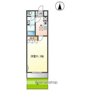 エヴァー グリーン(EVER GREEN)【1階】の間取り