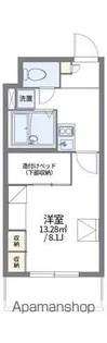 レオパレスパルコートA【3階】の間取り