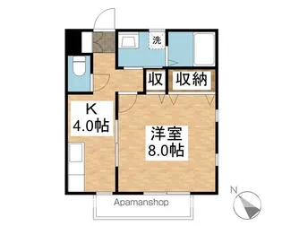 プリマヴェーラ【103号室】の間取り