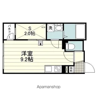 TY武【3-A号室】の間取り