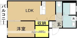 グランピア源藤【1階】の間取り