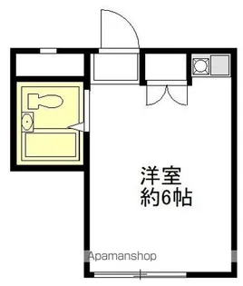 ルネ桂 新宿【102号室】の間取り
