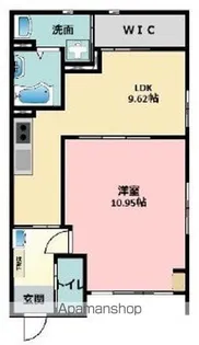 ル・リオン元浜【1階】の間取り
