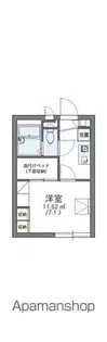 レオパレスプルミエ【1階】の間取り