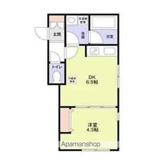 モンレーヴ本駒込【1階】の間取り