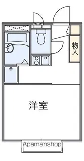 レオパレスステラコート【102号室】の間取り