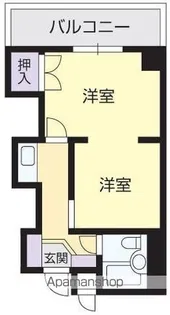 アーバン錦町【402号室】の間取り