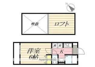 グランカスケードみのり台【2階】の間取り