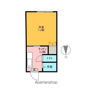 コーポ杉田【2階】の間取り