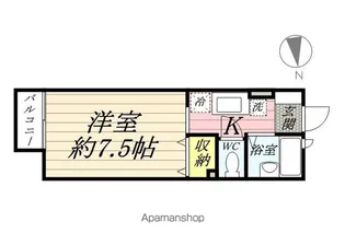 ジュネス・パレ【2階】の間取り