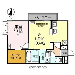 ARIETTA(アリエッタ)【2階】の間取り