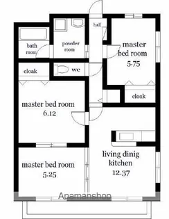 COLLINE【3階】の間取り
