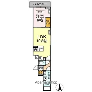 Asset-Court花小金井南町【3階】の間取り
