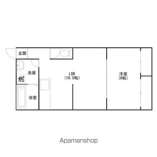 サンライフSUGIHARA【202号室号室】の間取り
