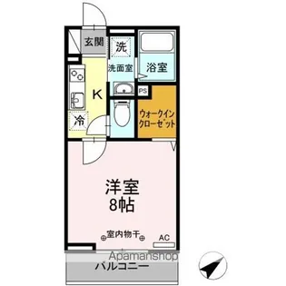 DーROOM土樋【2階】の間取り