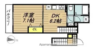 メルヴェーユ(蕨)【2階】の間取り